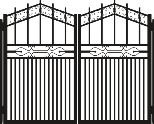 Gate silhouet