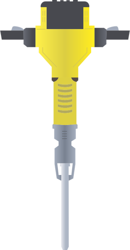 Clip art of pneumatic drill