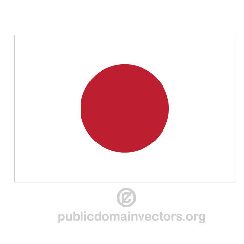 JaponÃªs vector bandeira