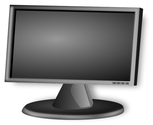 Desenho vetorial de tela LCD