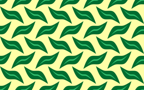 Green leafy pattern