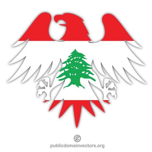 Lambang bendera Lebanon
