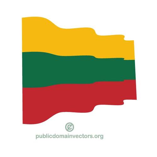 VÃ¥gig flagga Litauen