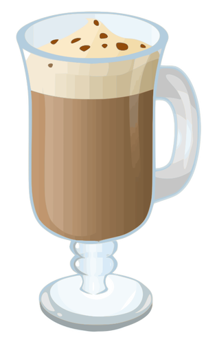 Hot chocolate vector drawing