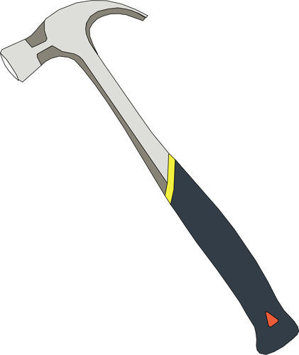 Hammer pictogram vectorillustratie
