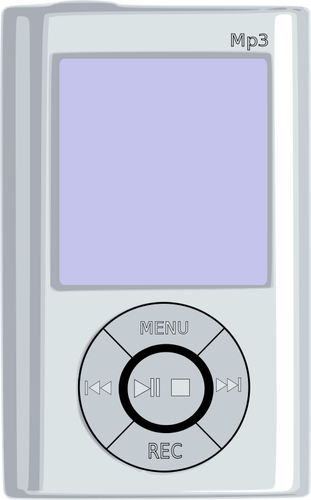 MP3 speler vectorafbeeldingen