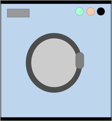 WÃ¤scheservice-Machine-Vektor-Symbol