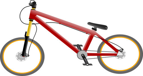 Cykel vektorbild