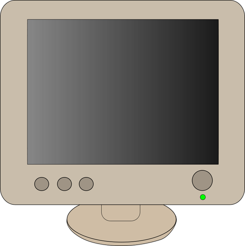 Computador monitor vetor clip-art