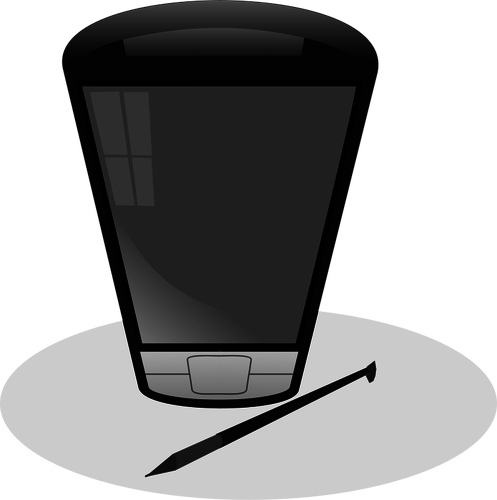 Pocket PC vector illustraties