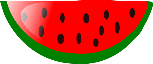 Wassermelone-Vektor-Bild