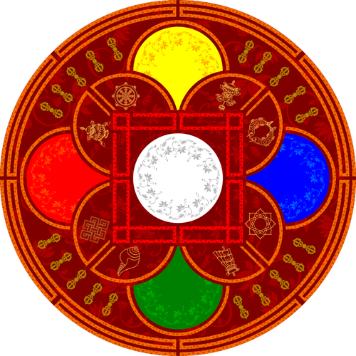 Mandala-Bild