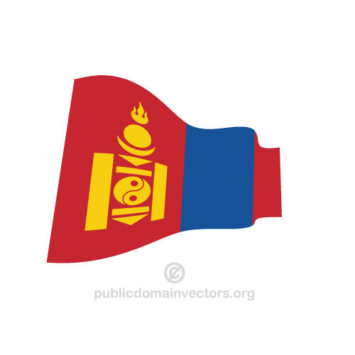 BÃ¸lgete Mongolias flagg