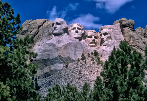 Presidentes en Monte Rushmore