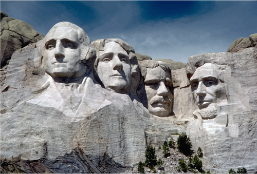 Nationaal monument Mount Rushmore