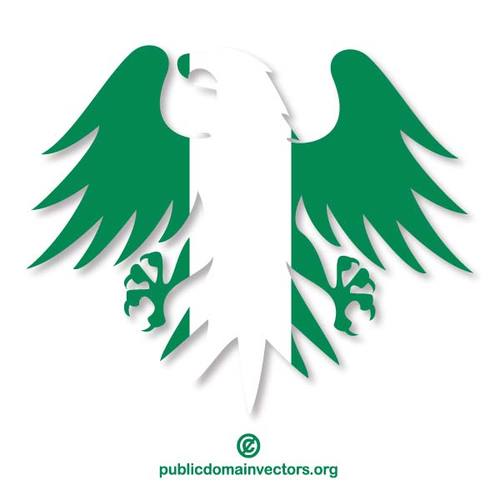 Nigeria flaggan emblem