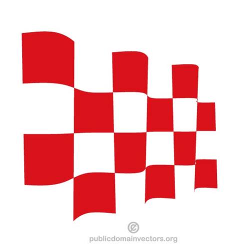 VÃ¥gig flagga Noord-Brabant
