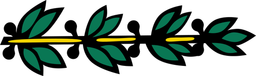 Olive branch vektorovÃ½ obrÃ¡zek