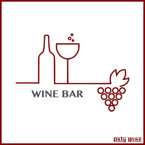 Vin bar logotyp