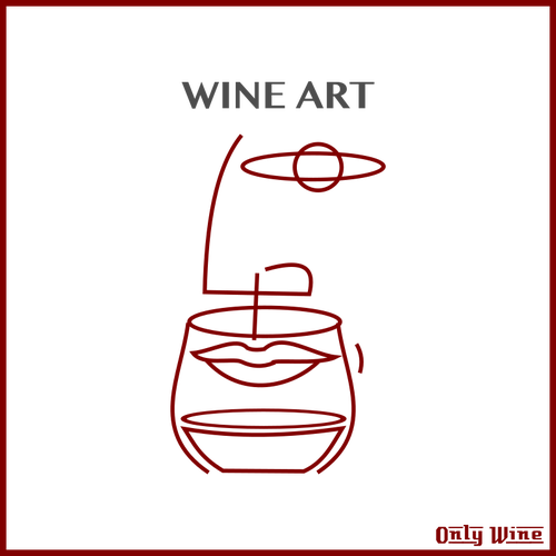Arty image de vin