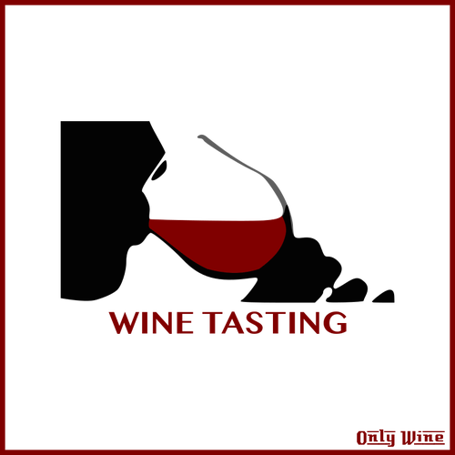 Simbolo di degustazione di vini