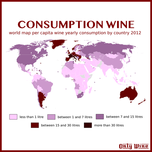 Mappe: vino