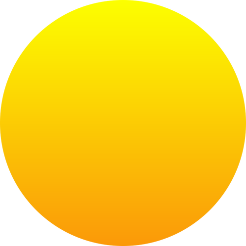Orange Sun vector imagine