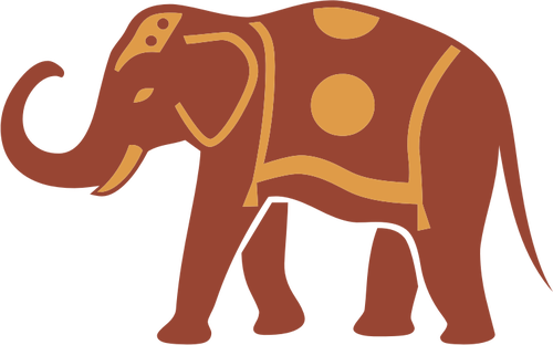 Elefante ornamentado