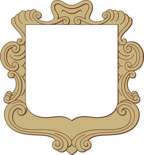 Rich ornate frame