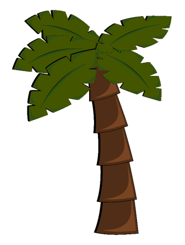 Imagem de vetor de Ã¡rvore de palma