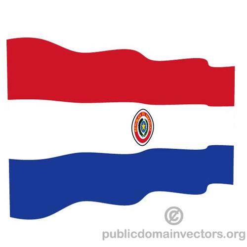 VÃ¥gig flagga Paraguay