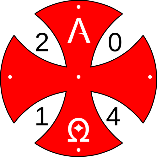 Paschal Kerze-symbol