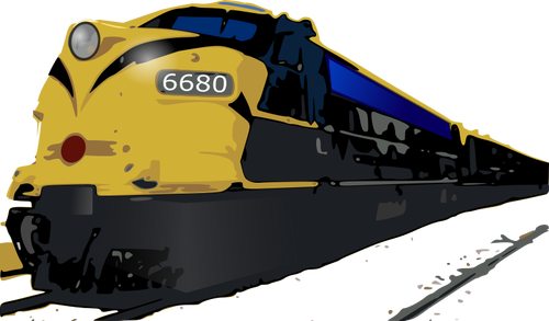 GrÃ¡ficos del vector clip art de tren