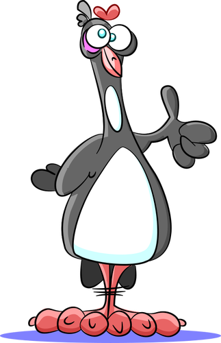 Pingouin drÃ´le