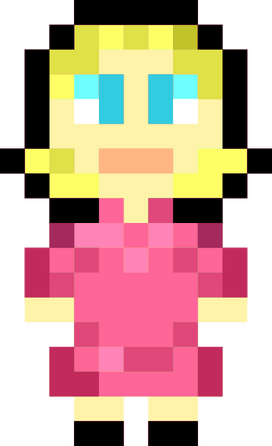 Pixel girl