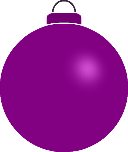 Bauble violet clair
