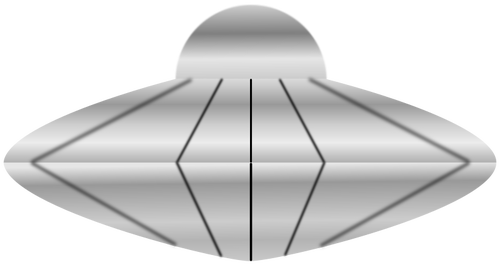Imagen vectorial de platillo volador