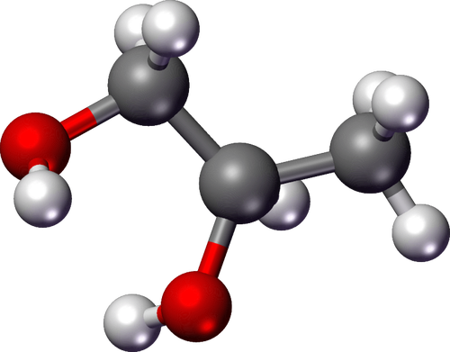 Kemisk molekyl vektorgrafik