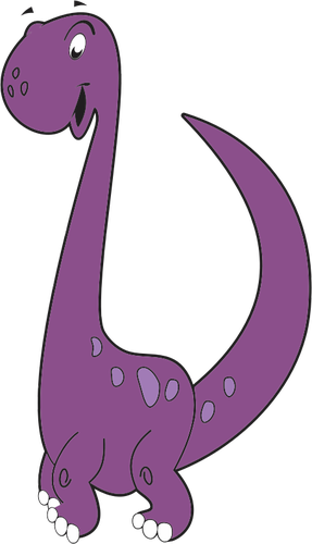Dinossauro roxo