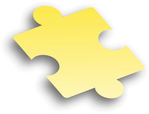 Gele puzzel