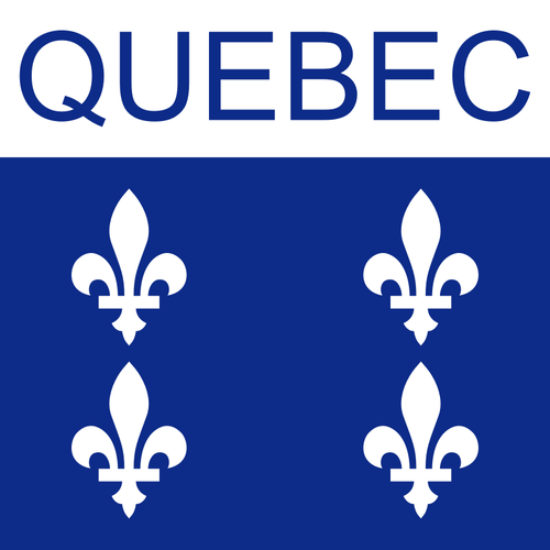 Quebec symbool vector tekening