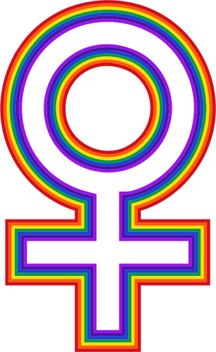 Rainbow Å¾enskÃ½ symbol