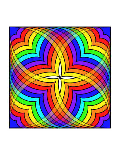Vector de la imagen de fondo de pantalla multicolor