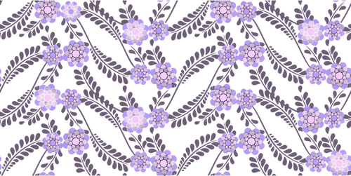 Fiolett floral mÃ¸nster