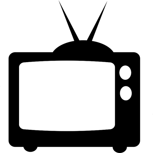 TV silhouette