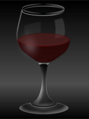 RÃ¸d vin glass vektorgrafikk