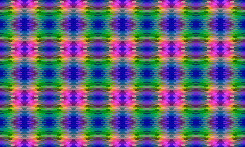 Ribbon pattern in symmetry