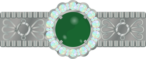 Image vectorielle des bijoux brillants
