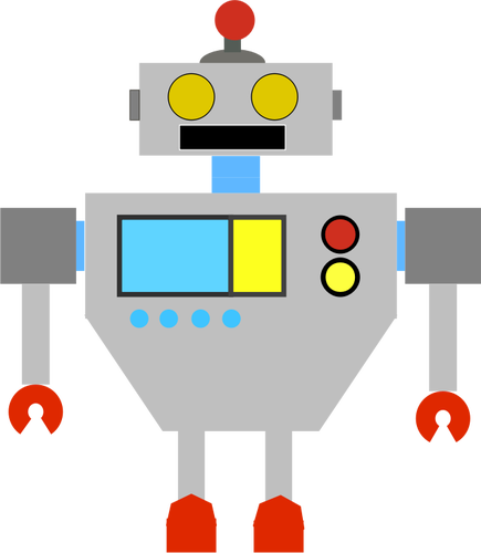 Imagini colorate robot
