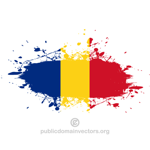 Bandera rumana grÃ¡ficos vectoriales